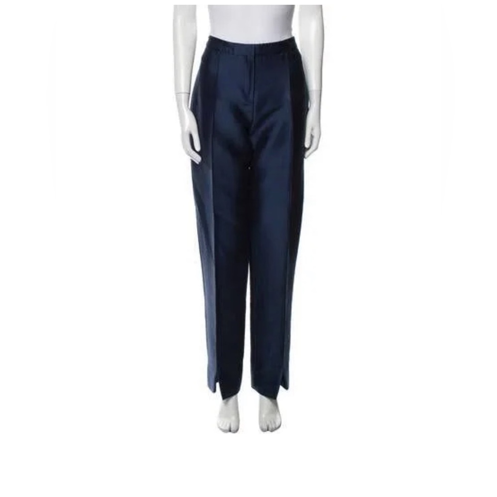 Carolina Herrera Straight trousers. Women Navy blue size 4